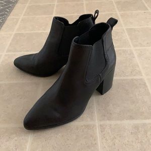 Black Steve Madden booties